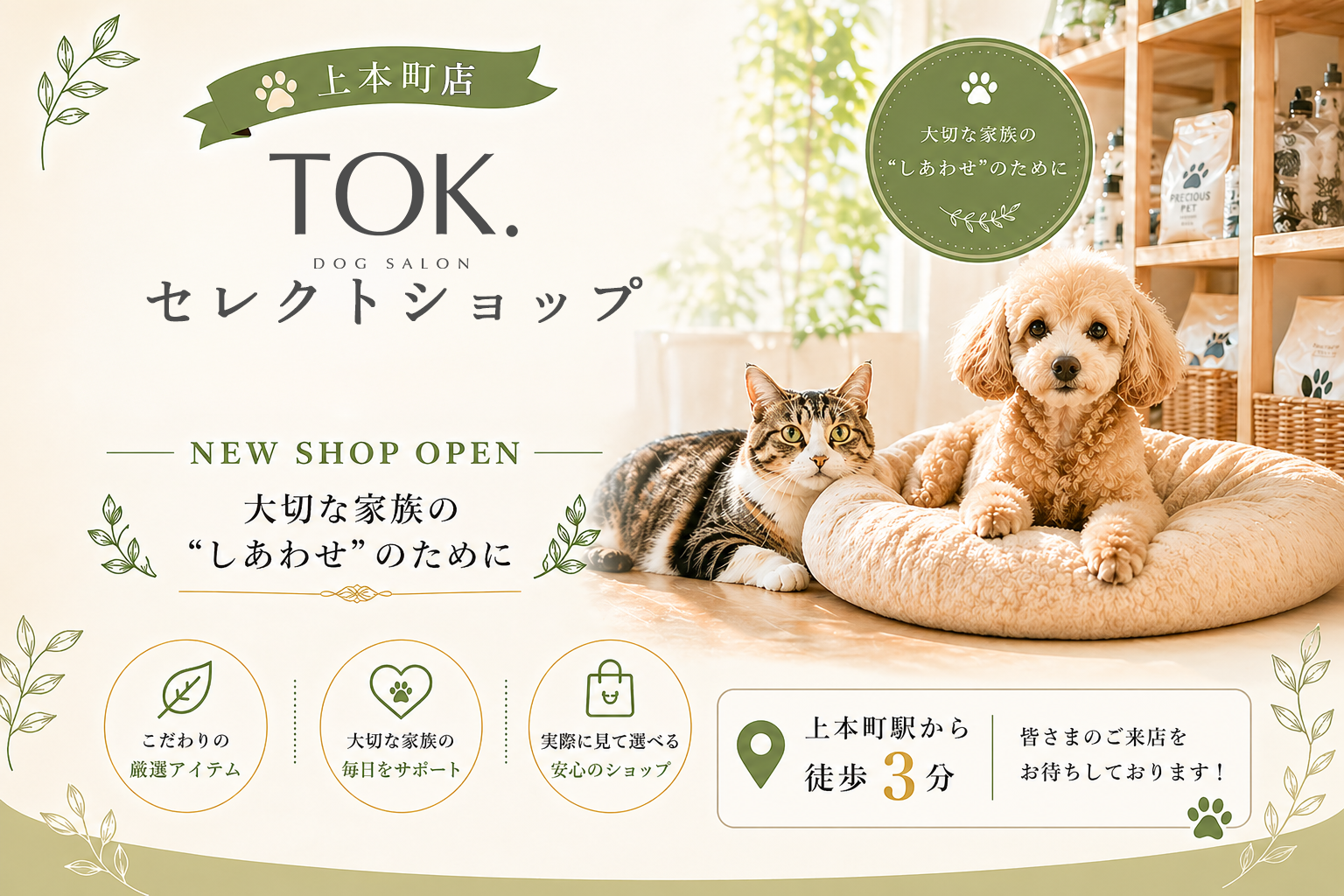 取扱店オープン